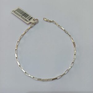 Pulseira Prata Masculina Cartie  3mm