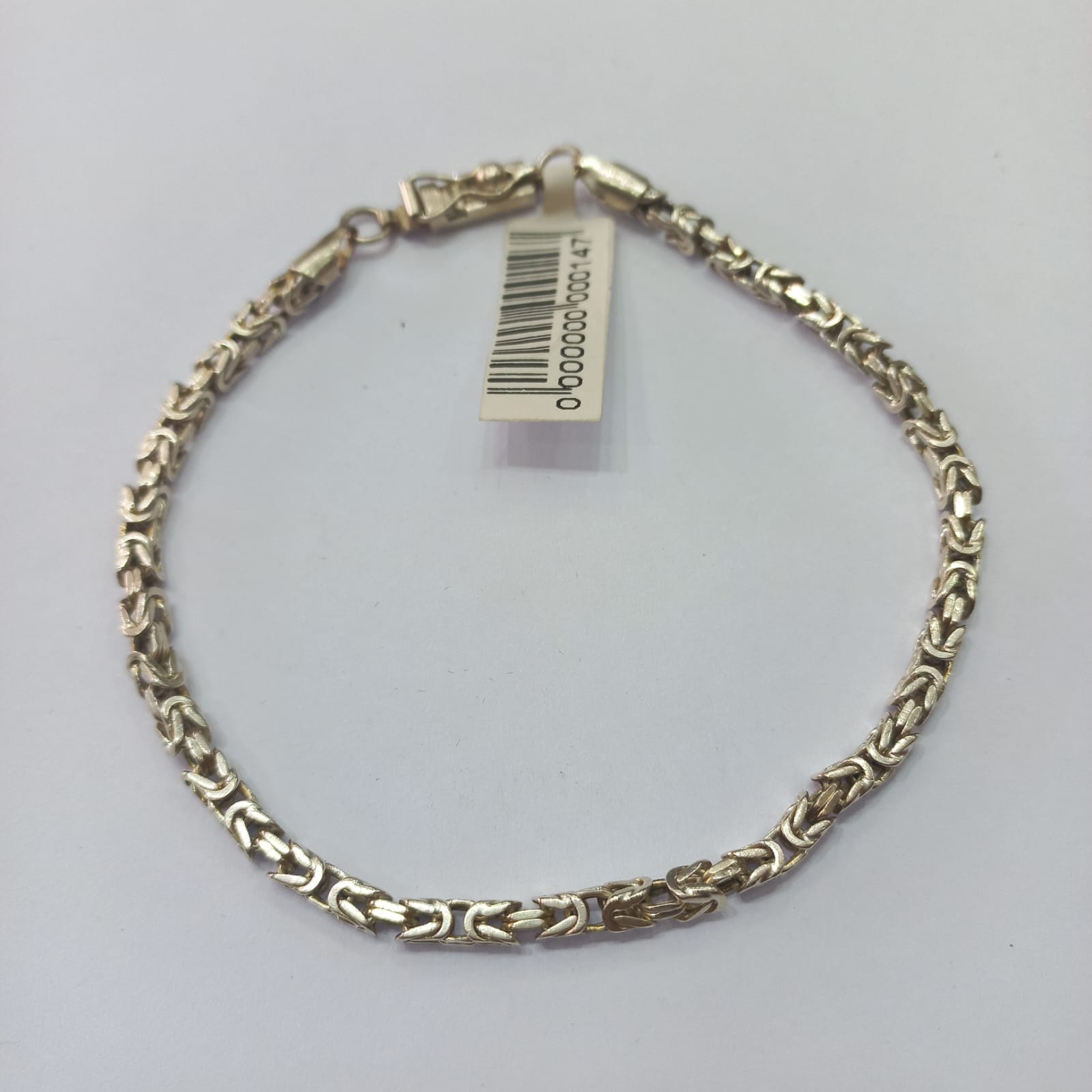 Pulseira Prata Masculina Bali