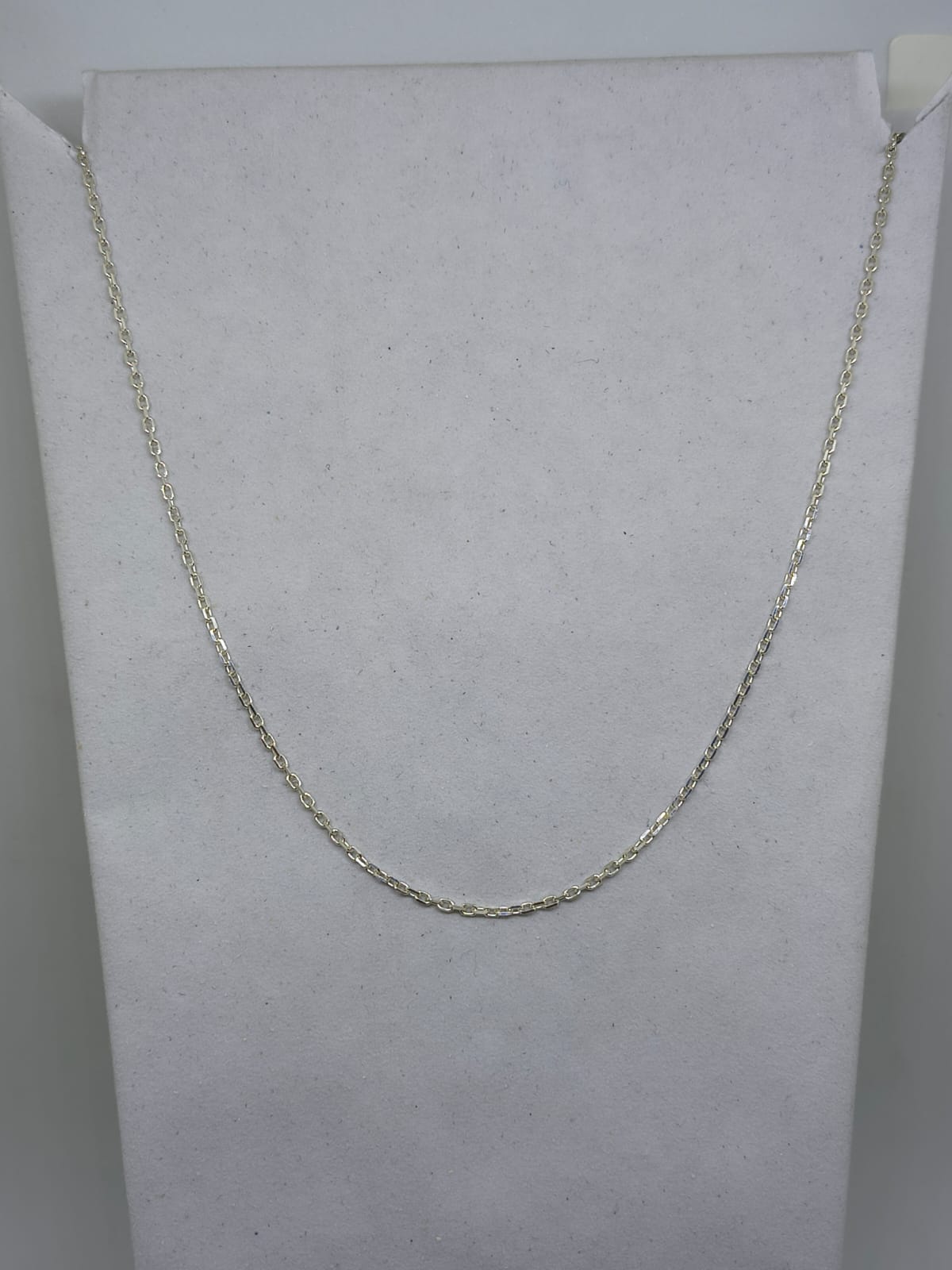 Corrente Prata 925 Cartie Tijolinho 60cm