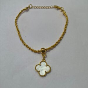 Pulseira Feminina Pingente Flor