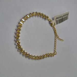 Pulseira Feminina Riviera Zircônias Branca