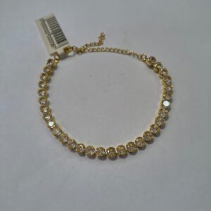 Pulseira Feminina Riviera Zircônias Branca