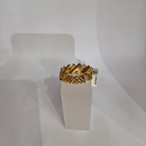 Anel Cruzado com Strass