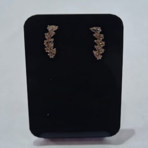 Brinco Prata Aircuf com Zircônia