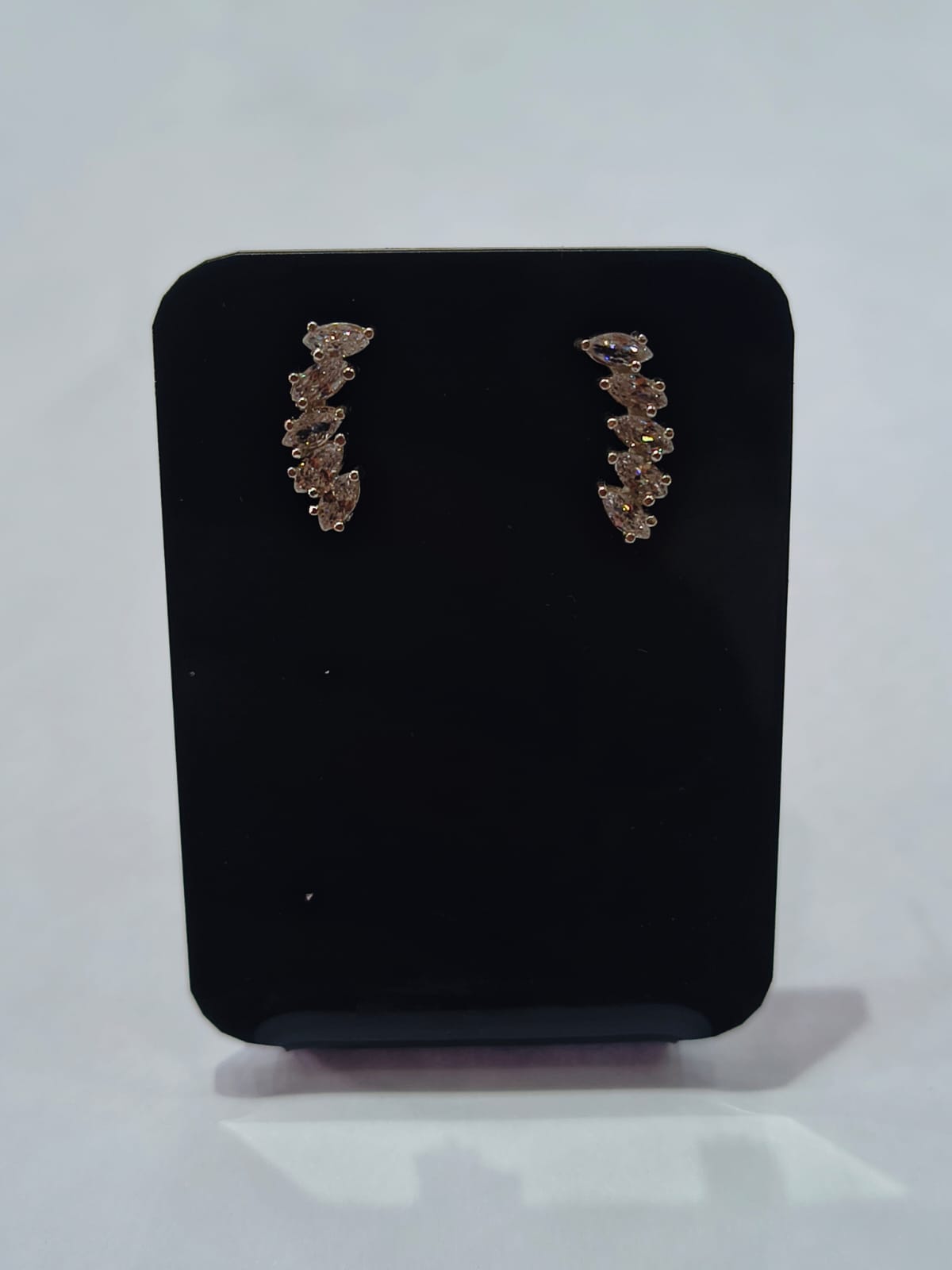 Brinco Prata Aircuf com Zircônia