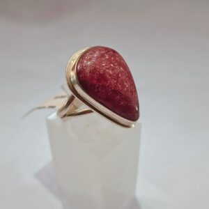 Anel Pedra Ágata Aro 24