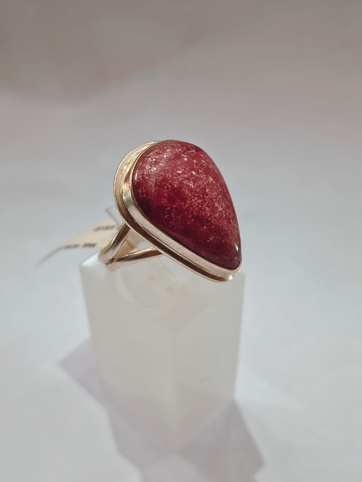 Anel Pedra Ágata Aro 24